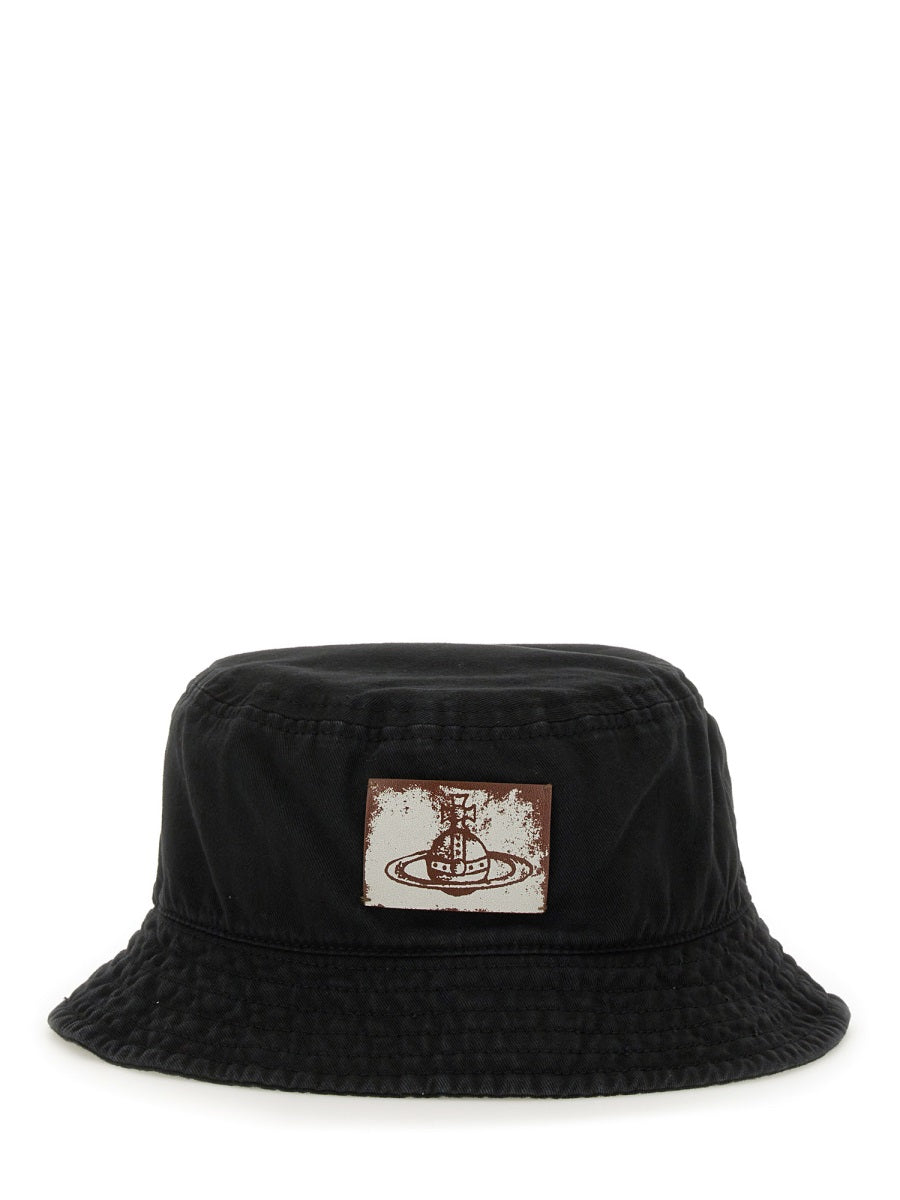 Vivienne Westwood Bucket Hat With Logo | Wanan Luxury