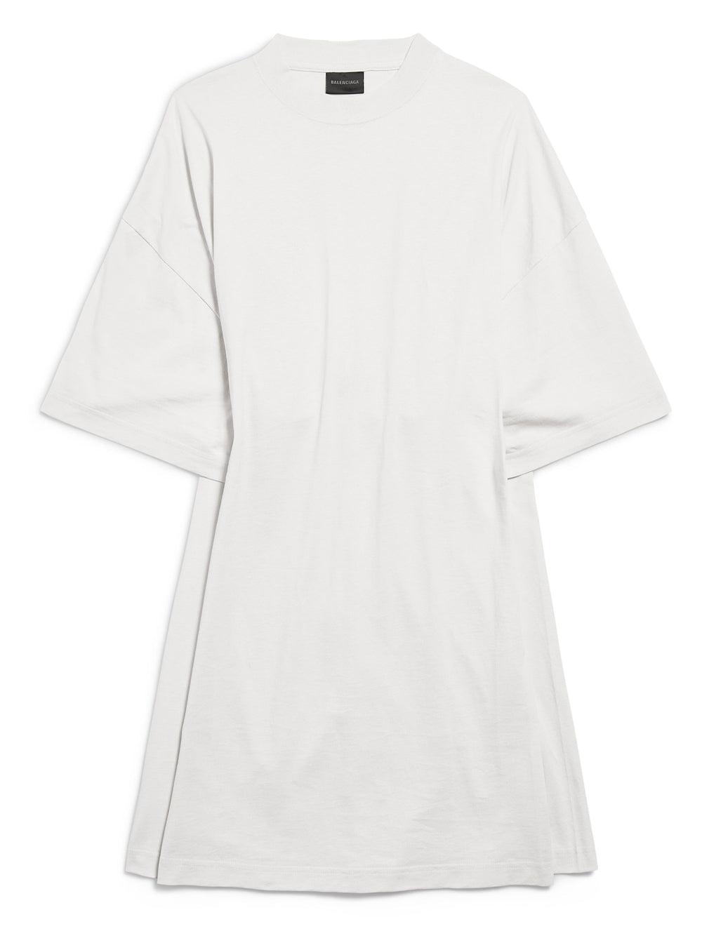 balenciaga white dress Mini Dresses 20% silk Lining Size:20.5 refined holiday Orange Plisse Halter Back