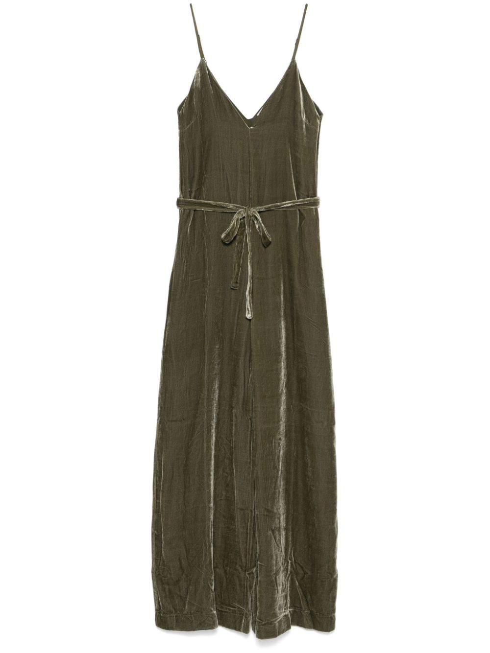 Gold Hawk-Velvet Jumpsuit-Dresses