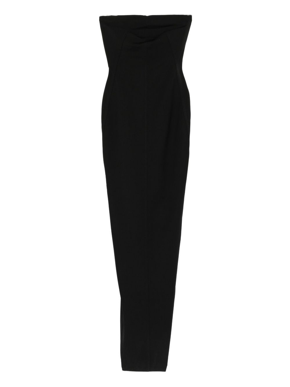 rick owens black and white dress GLITTER maxi with ellipse drape side slits  fall 2017 Discover the elegance of Rick Owens One SS26 Rick Owens Womens Abito