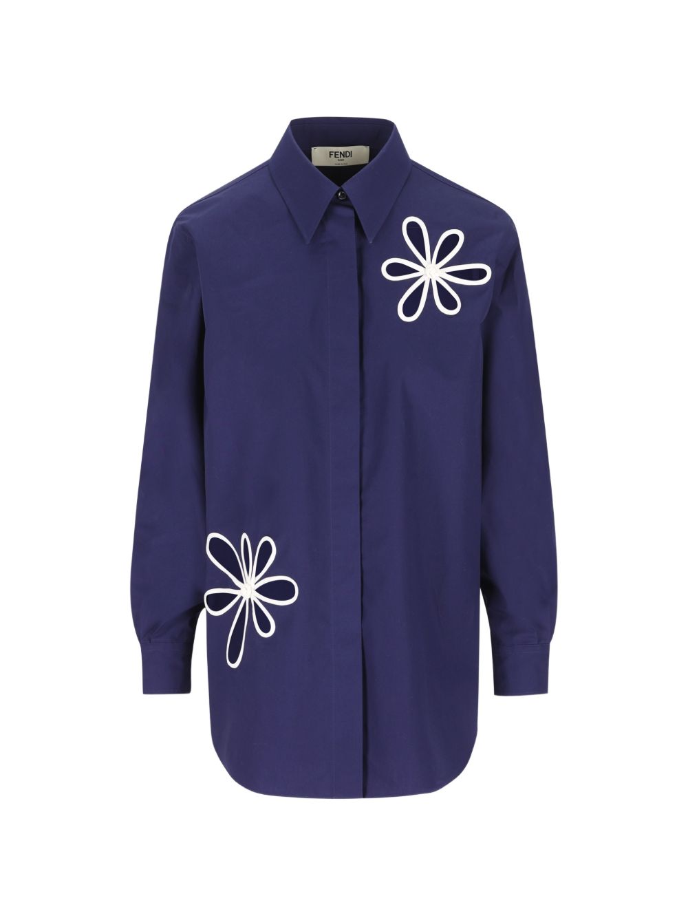 Fendi Shirts Blue