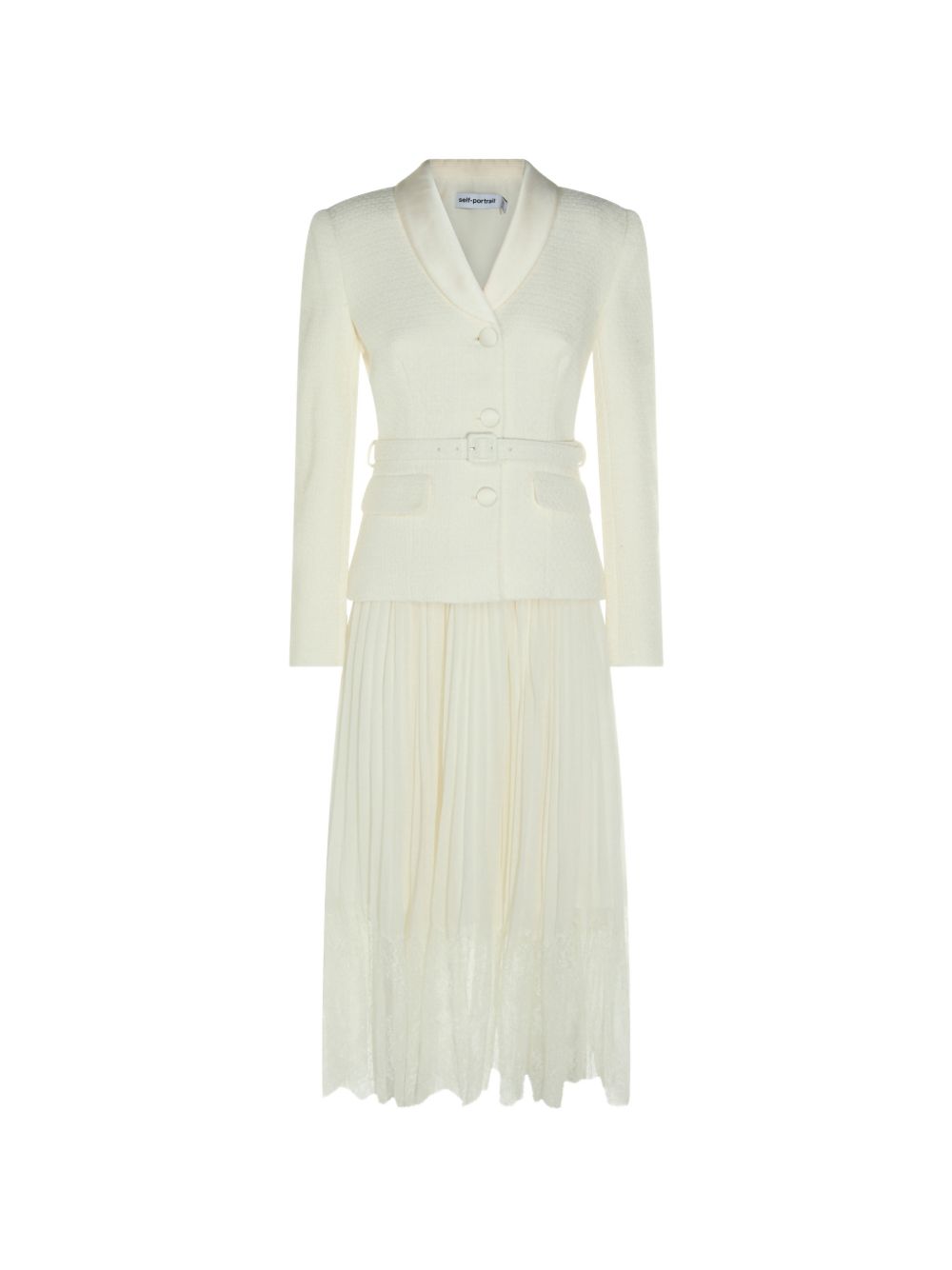 Self-Portrait Dresses Beige