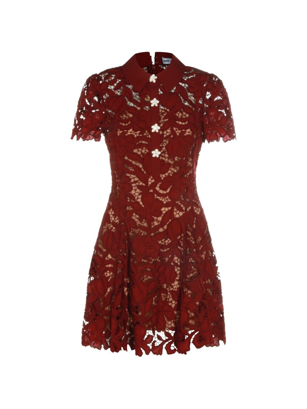 self portrait red mini dress Self-Portrait Dresses Red