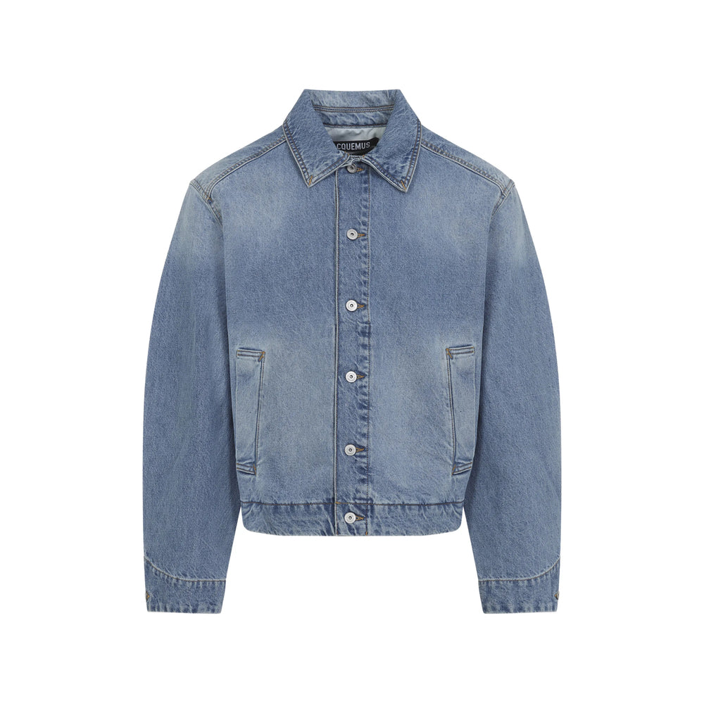 Jacquemus Outerwears Blue | Wanan Luxury