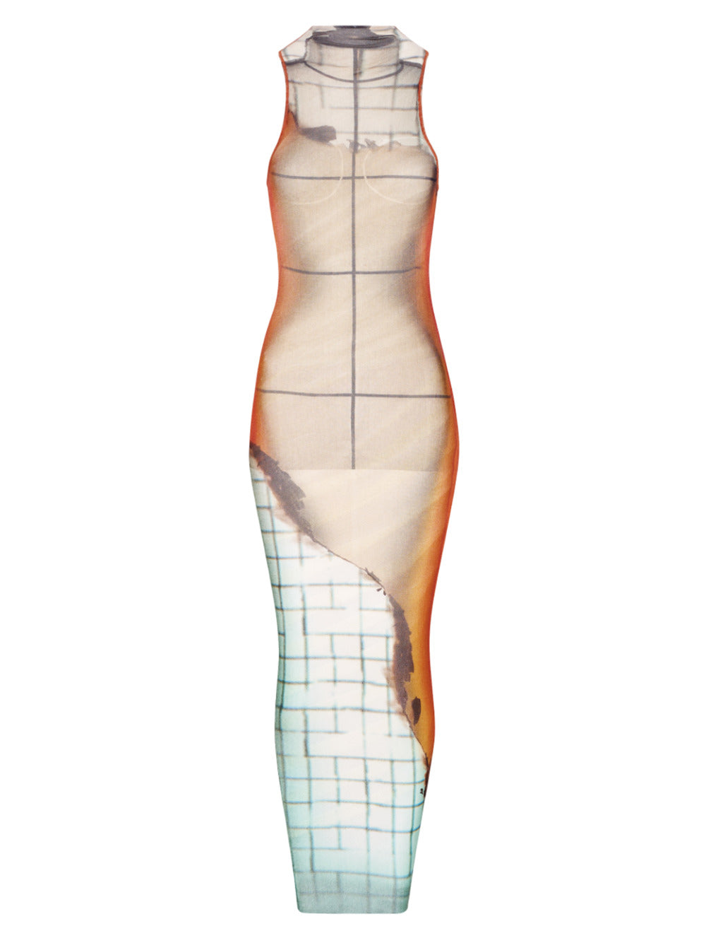 Jean Paul Gaultier Dress Yellow & Orange