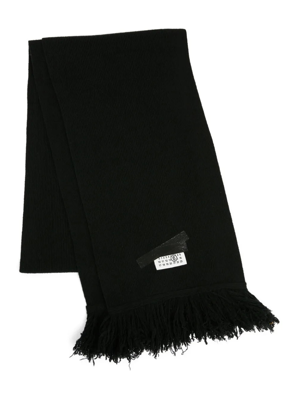 MAISON MARGIELA マフラー Mm6 Maison Margiela Scarf Black | Wanan Luxury