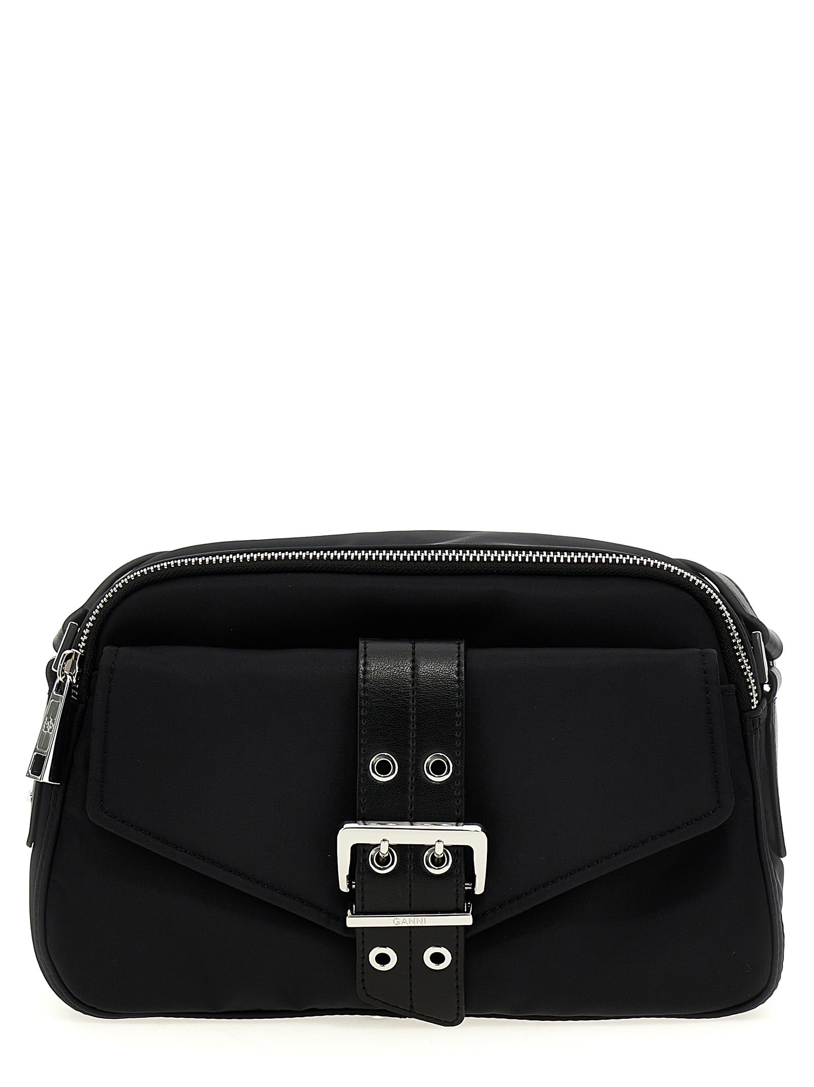 Ganni Bucky Crossbody Bags Black | Wanan Luxury