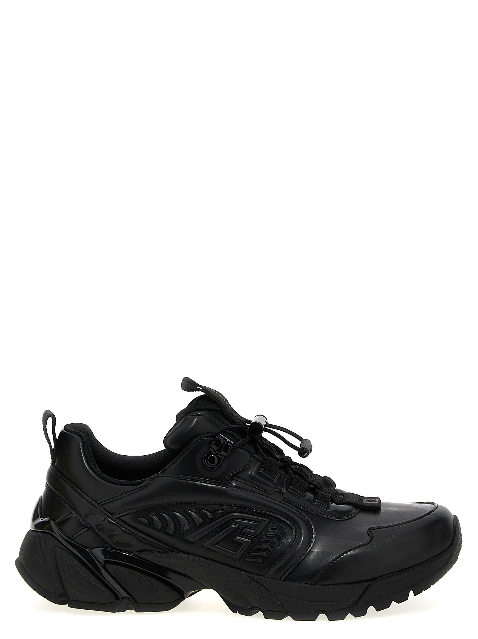 Balmain Cosmic Dust Sneakers Black | Wanan Luxury