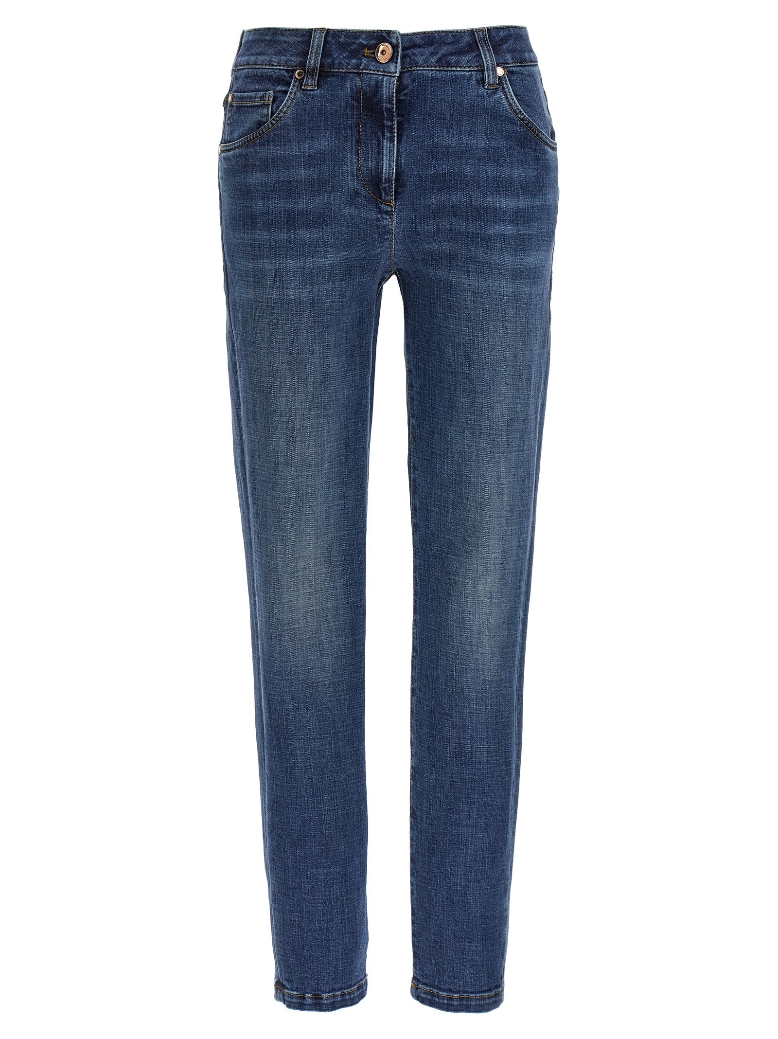 Brunello Cucinelli Monile Jeans Blue | Wanan Luxury