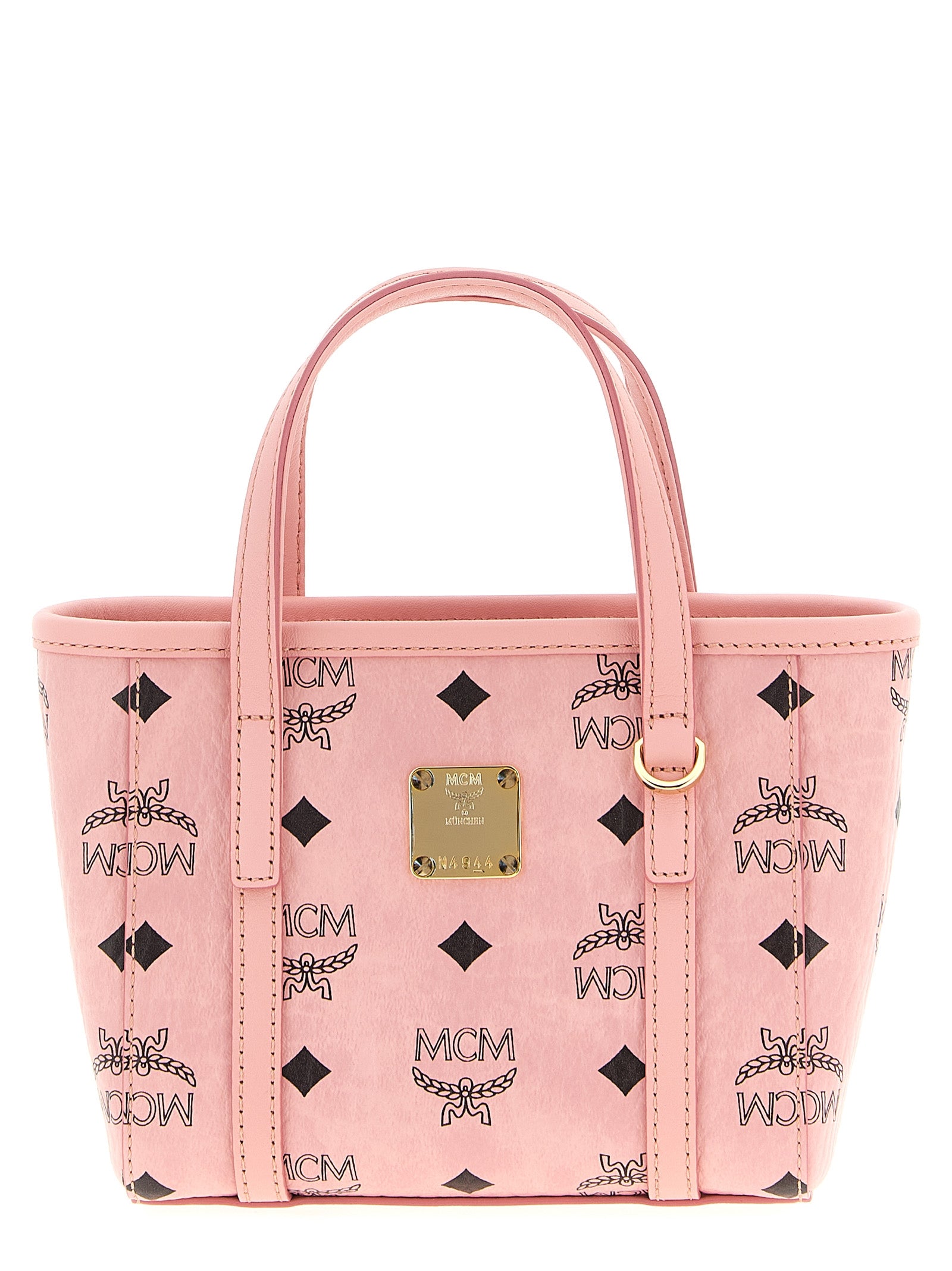 Mcm Toni Tote Bag Pink | Wanan Luxury