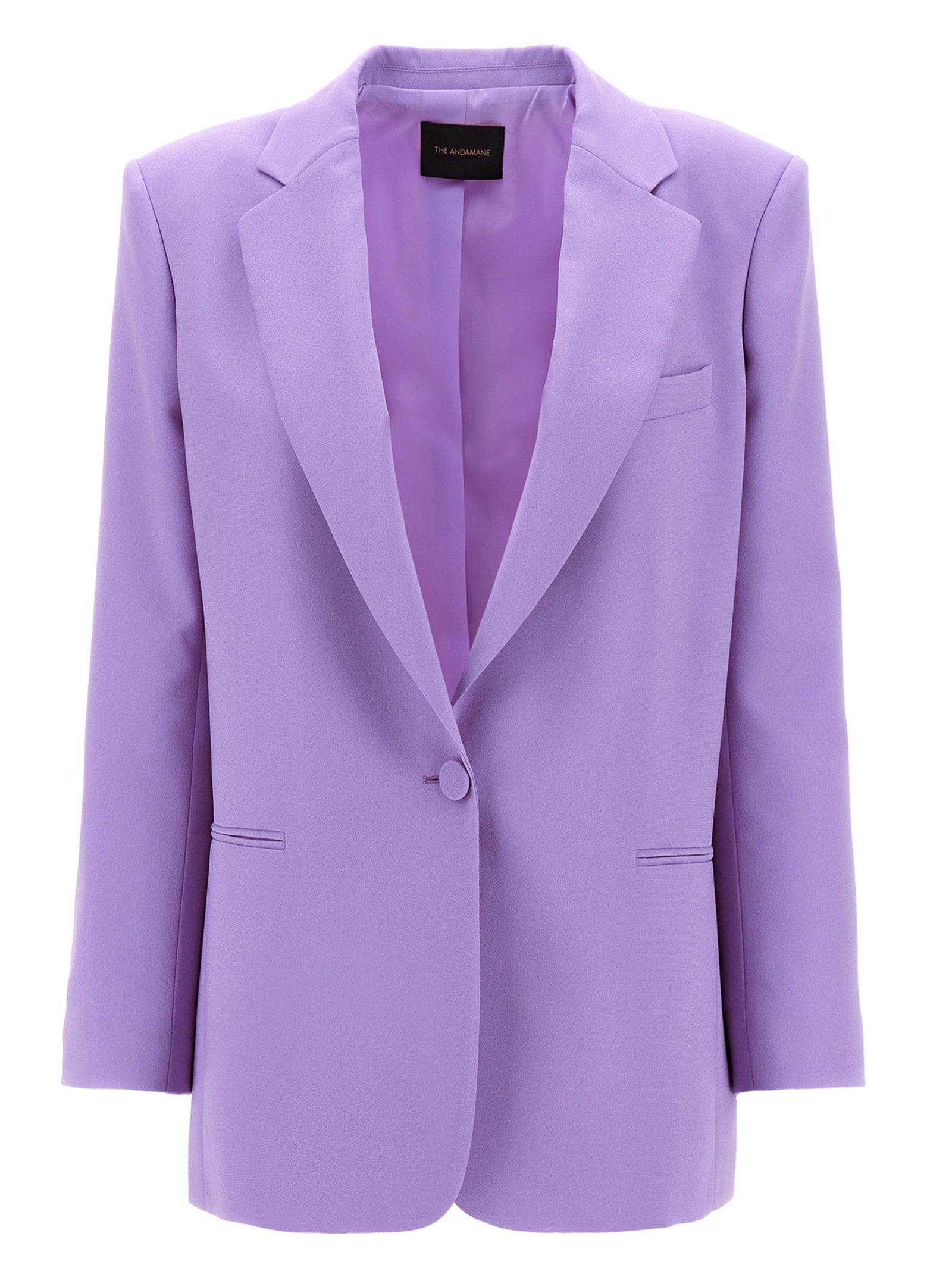Sassari purple suit blazer