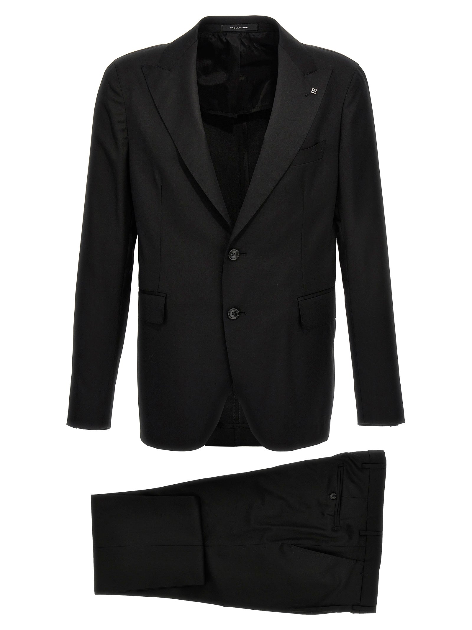 Tagliatore Vesuvio Suits Black | Wanan Luxury