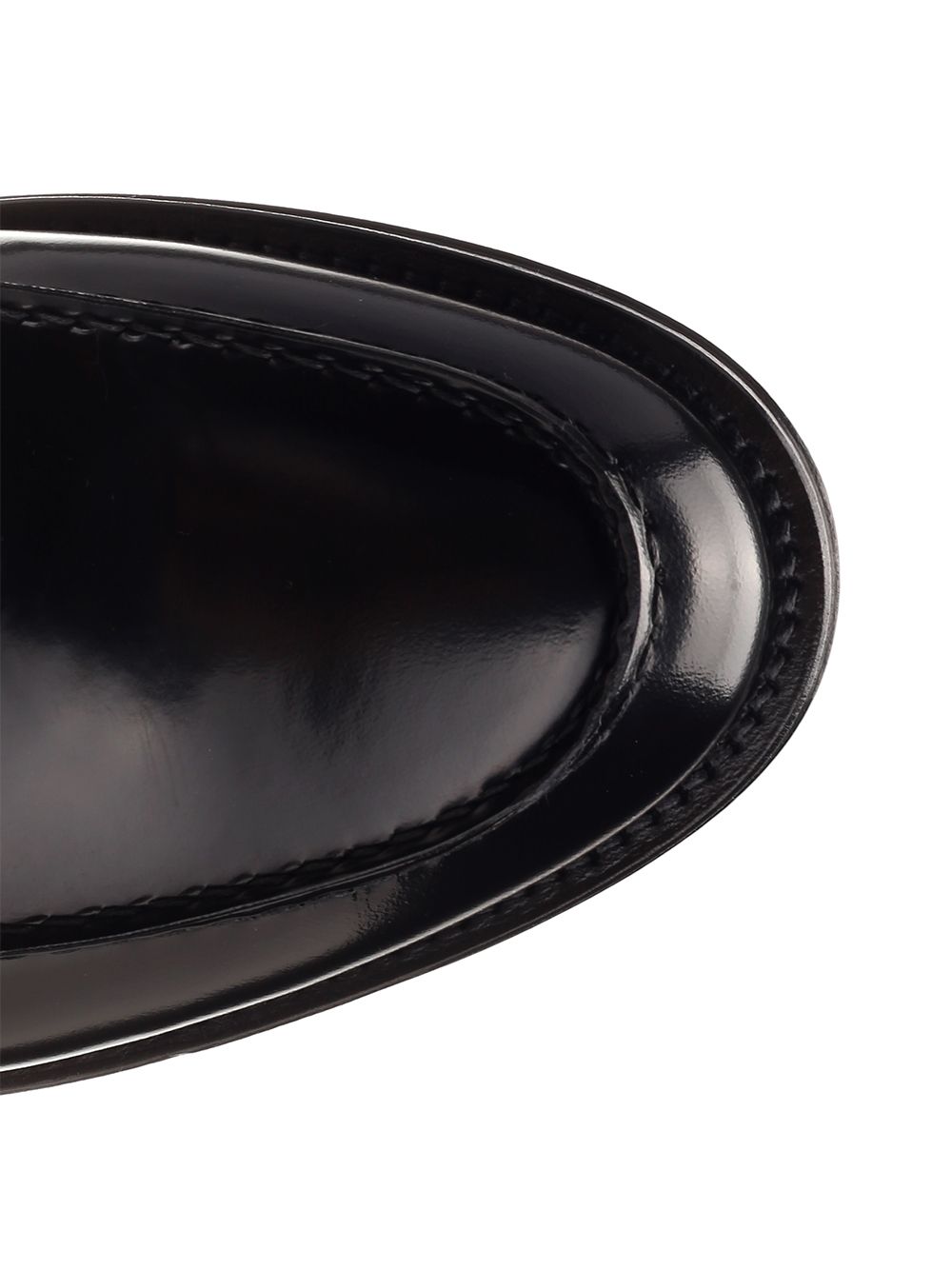 Corvari Brushed Leather Penny Loafer Loafers - Black | 39f3a5259164a731d95c996e5969390428546815