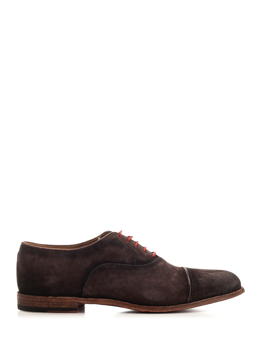 Corvari Derby Shoe In Suede Lace-Up Shoes - Brown | ca66cdbe088991a650658f6c972374b87eaab233