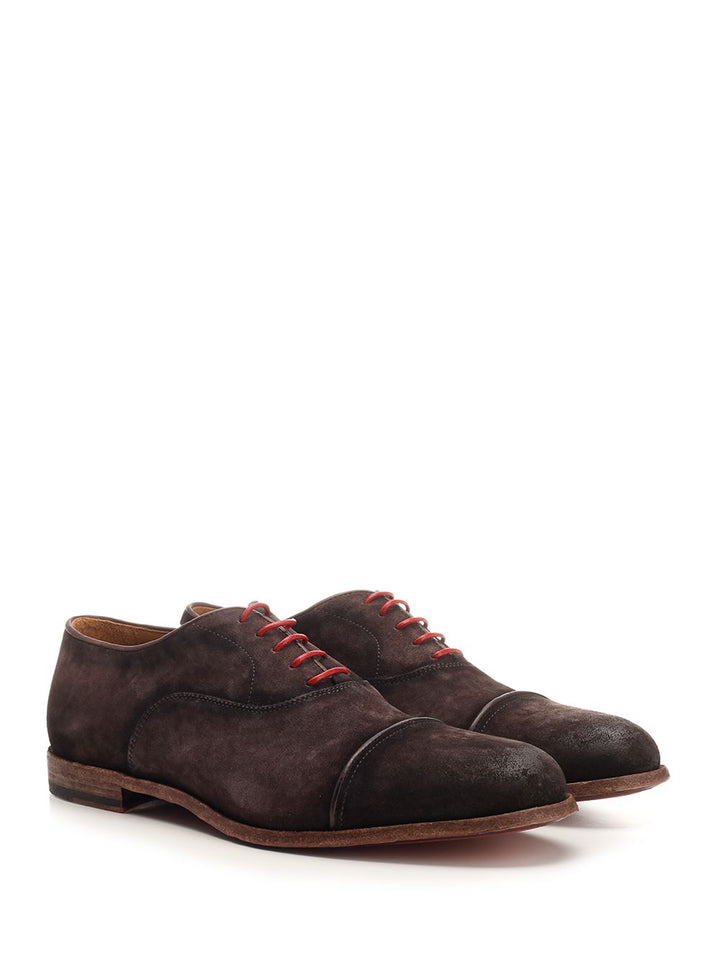 Corvari Derby Shoe In Suede Loafers - Brown | 303c3e009c6a6b9ba15cce1c9a2b6ecff74e3f9d