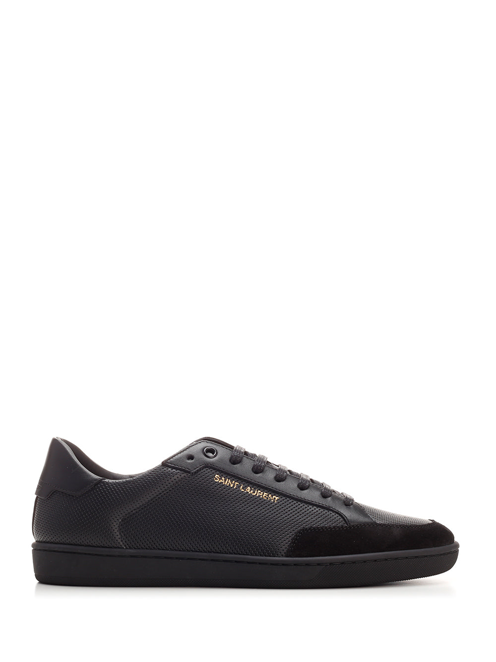 Saint Laurent Court Classic Sl/10 Sneakers - Black | 72b6614c7417ab7c94272c6010f225b289217495