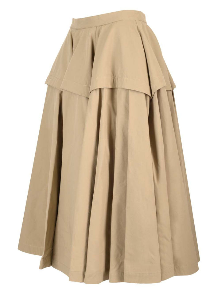 Bottega Veneta A-Line Skirt Skirts - Beige | b6ae2b78976f91d68533de45873fc3389bbfb06b