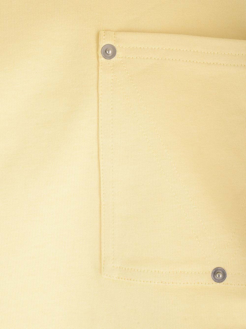 Bottega Veneta Yellow Cropped T-Shirt - Yellow | b93b6f3983be44a7d0c0bfee7ca6554ffda400b5