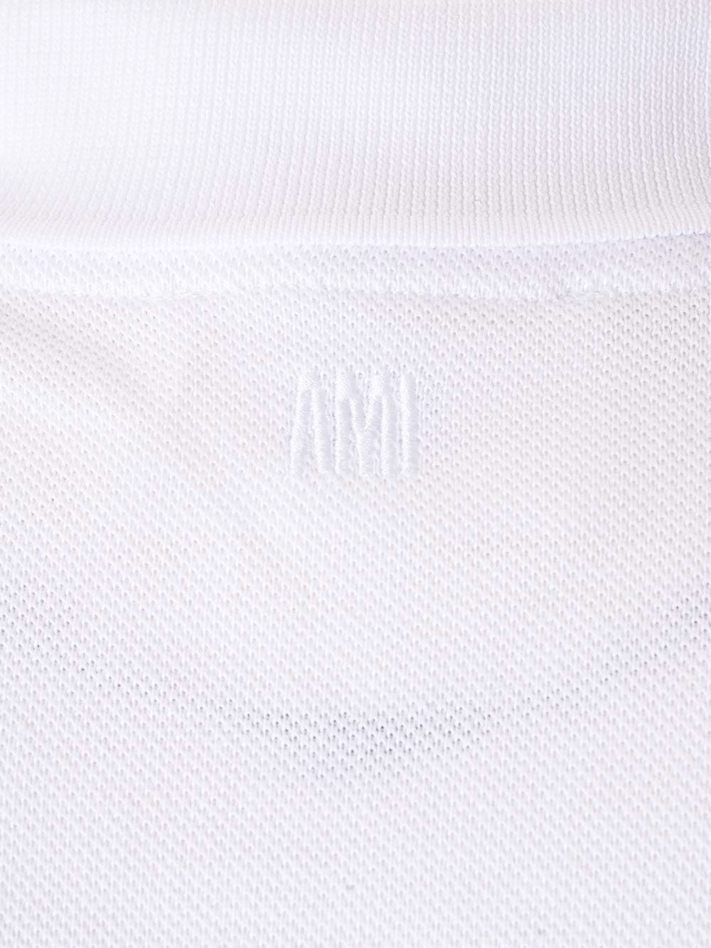 Ami Ami De Coeur Polo shirt - White | 2fe979218fc666d6621b76364b81f033b85040a2