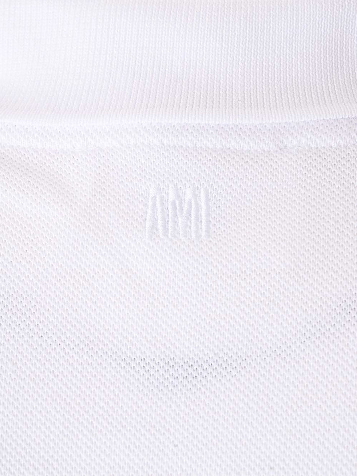 Ami Ami De Coeur Polo shirt - White | 2fe979218fc666d6621b76364b81f033b85040a2