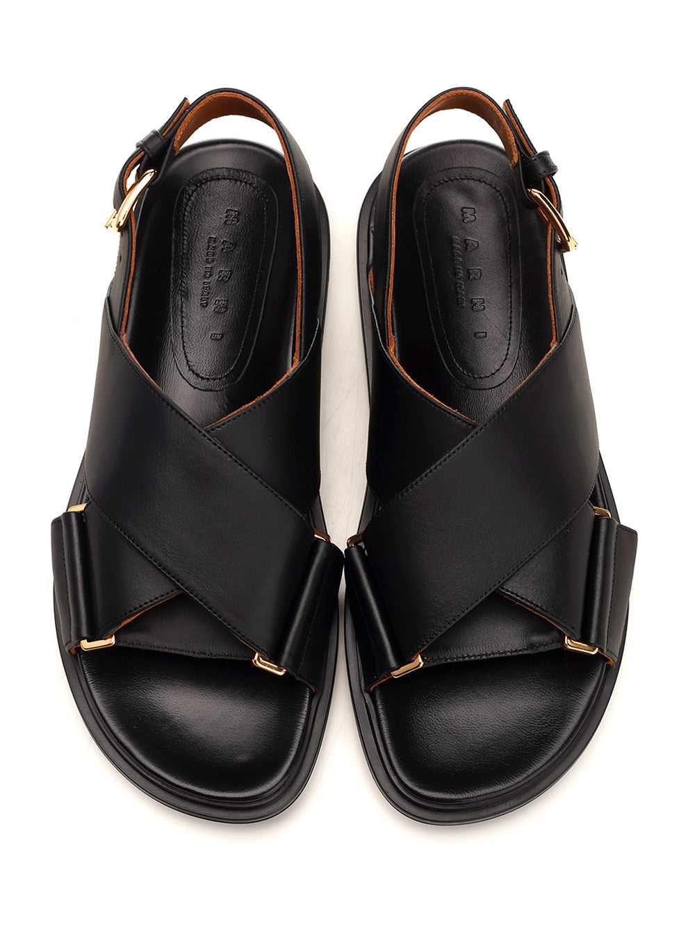 Marni Fussbett Sandals - Black | a7f211c55adc3f15ee649b7fecd4c2e0bbef9cdb
