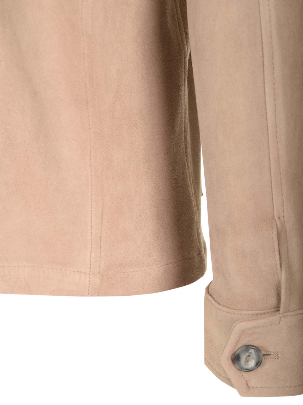 Al Duca D'Aosta 1902 Saharian In Suede Jackets - Beige | 800aa8bc2daef55cb9b379a923887d7961d4f37b