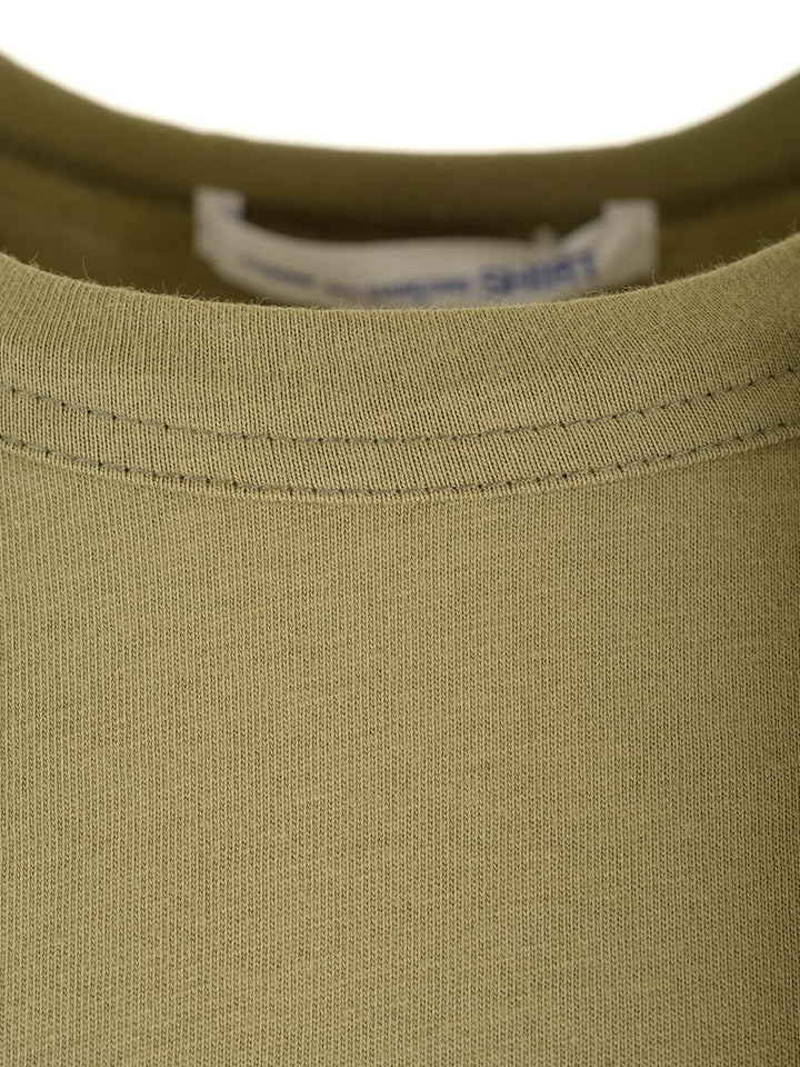 Comme Des GarçOns Shirt Khaki Green Over T-Shirt - Green | 9c5ea8be41a193ccdf7bbe162f1f16dbcfec9f45
