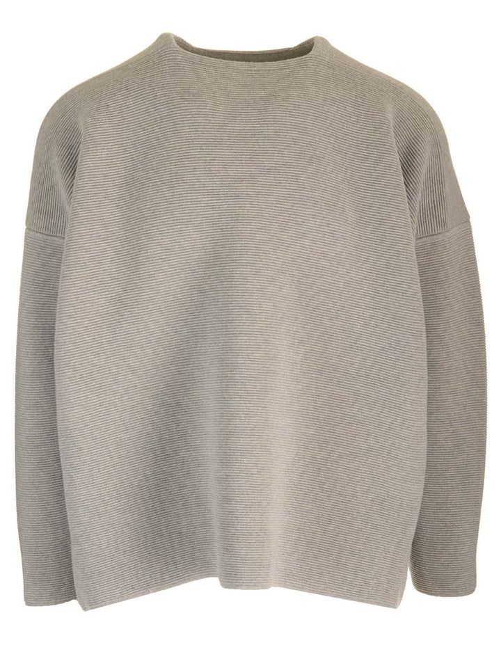 Fear Of God Ottoman Wool Sweater Sweatshirts - Grey | 03e867d2a8c65c254d97dec453053f8ade0c6604