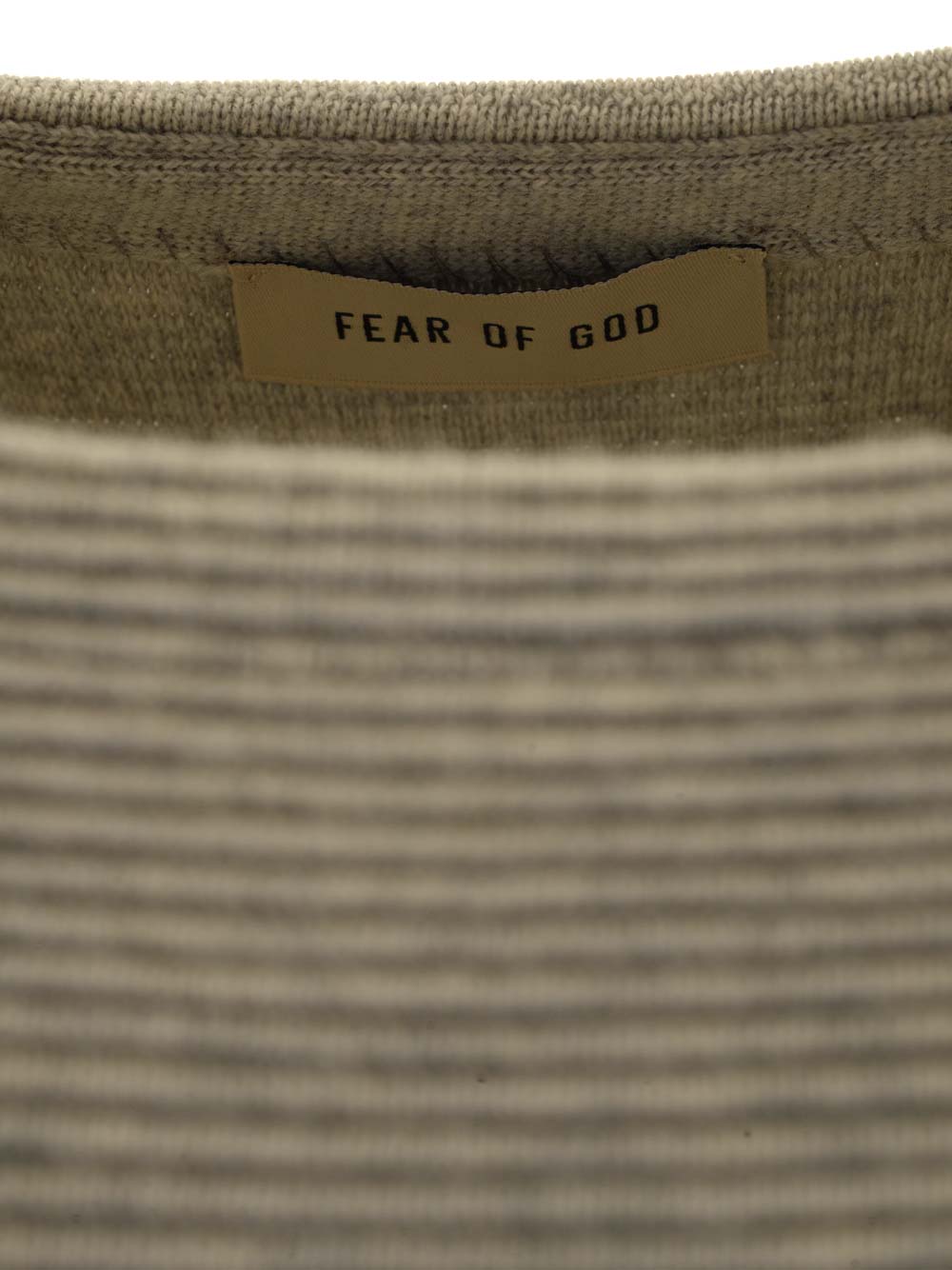 Fear Of God Ottoman Wool Sweater Sweatshirts - Grey | 423b01b5b32904a910d847247b5d4dd1d3a6b7f8