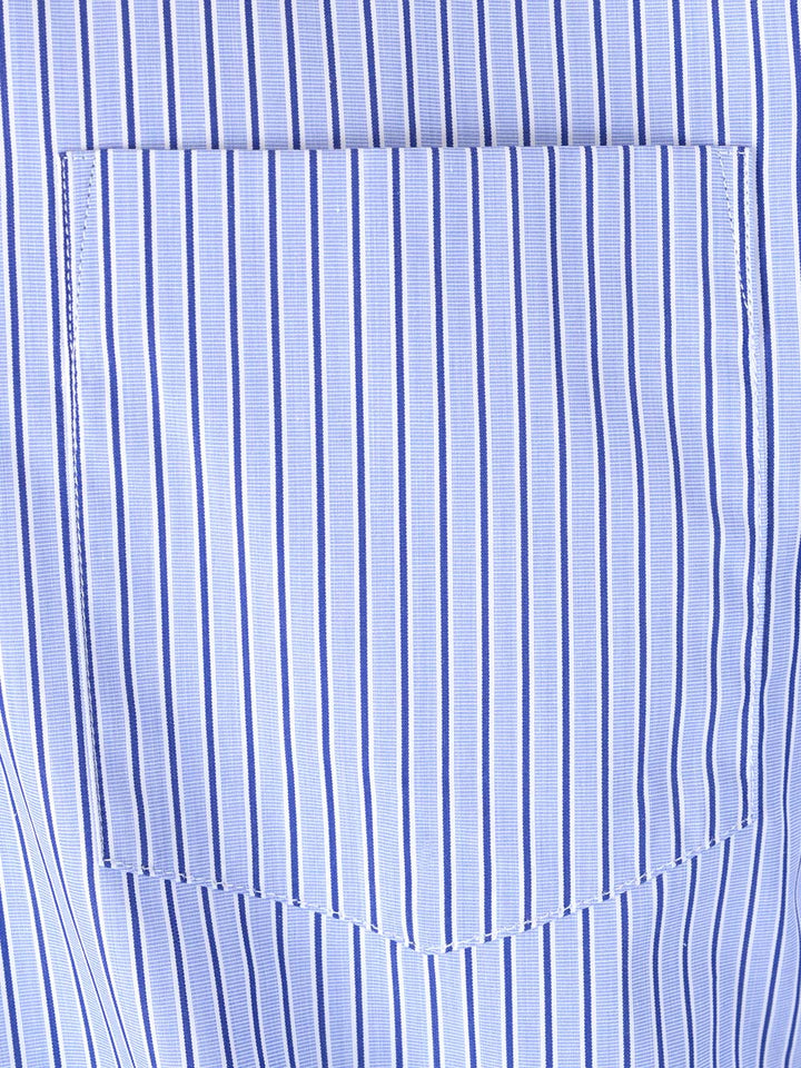 Comme Des GarçOns Shirt Striped Cotton Shirt classic - White | 172c8efa433df5e0fc874525f39d27a9e2c8b53c