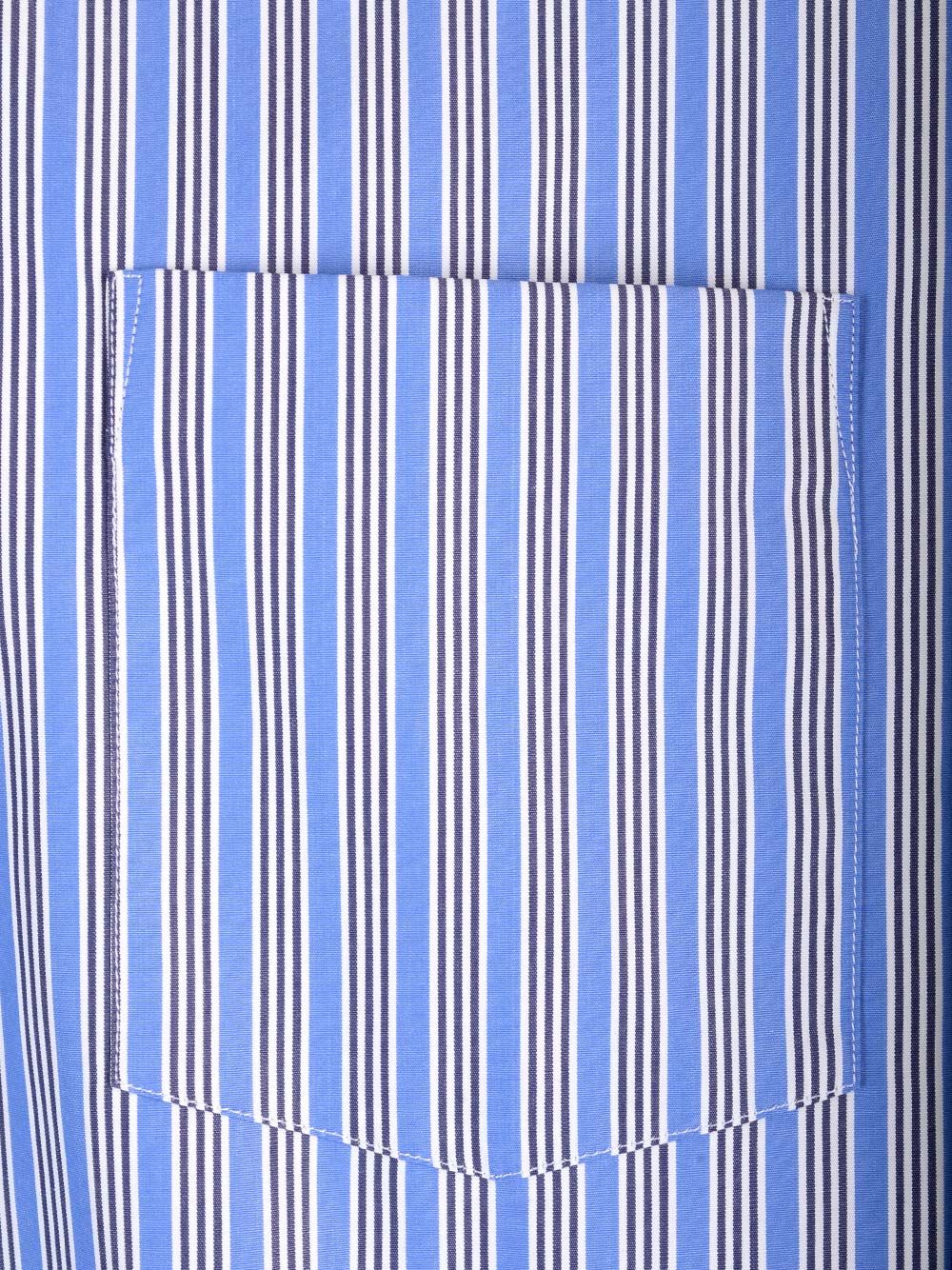 Comme Des GarçOns Shirt Striped Shirt Shirts - Blue | 08abaf29d97025e4151f0653d40bfd78d83787e5