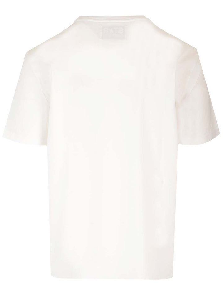 Golden Goose Deluxe Brand Cotton T-Shirt - White | 50bca9a8aa039d37bb4543da30442e147bd67ead