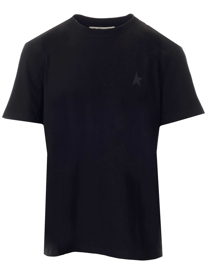 Golden Goose Deluxe Brand Cotton T-Shirt - Black | 7ecc614cb2f9b854cccf5592cad4ad5f440cea93