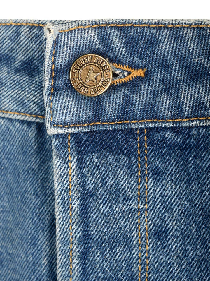 Golden Goose Deluxe Brand Golden Happy Jeans - Blue | c672f755d9c99f5f722534d49356728b8e7145df