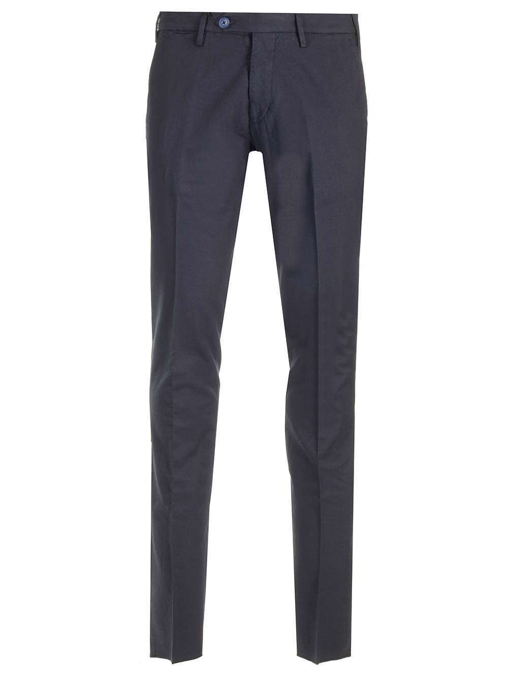 Al Duca D'Aosta 1902 Stretch Drill Trousers - Blue | 158441521e901aaa3b68411cb7ce26e069c96b39