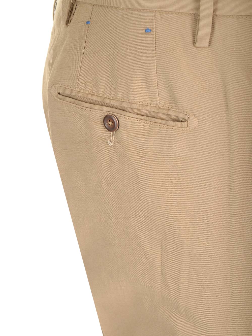 Al Duca D'Aosta 1902 Beige Cotton And Linen Trousers - Beige | e0b875684420c8a687a0a68ba9852827924e4c42