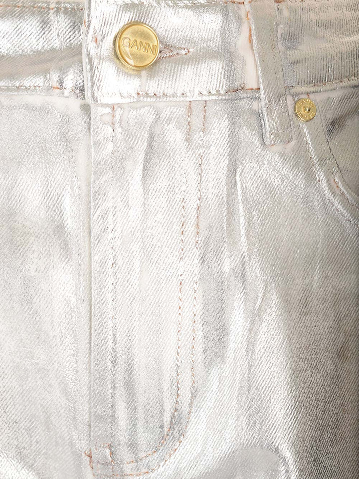 Ganni Stary Jeans - White | 1bfb3402fb3690ac650032a9a337e869aa6fb972