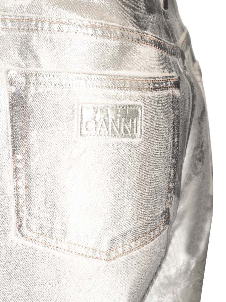 Ganni Stary Jeans - White | d477037a66a5042c0e699d880e43513994c3fc2c