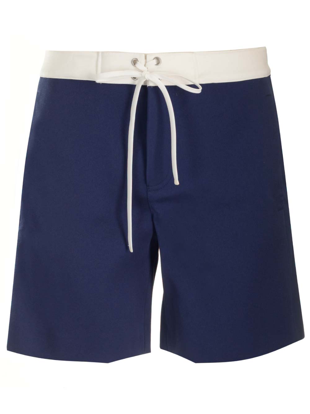 Miu Miu Blue Satin Bermuda Shorts Trousers - Blue | 2e032cddeba97ed9758627ff6d2180dfb8f924d0