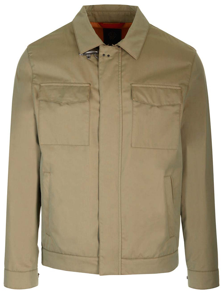 Fay Cotton Field Jacket Jackets - Green | c7447b901a7837c108faeb7ccdb42c364669e12c