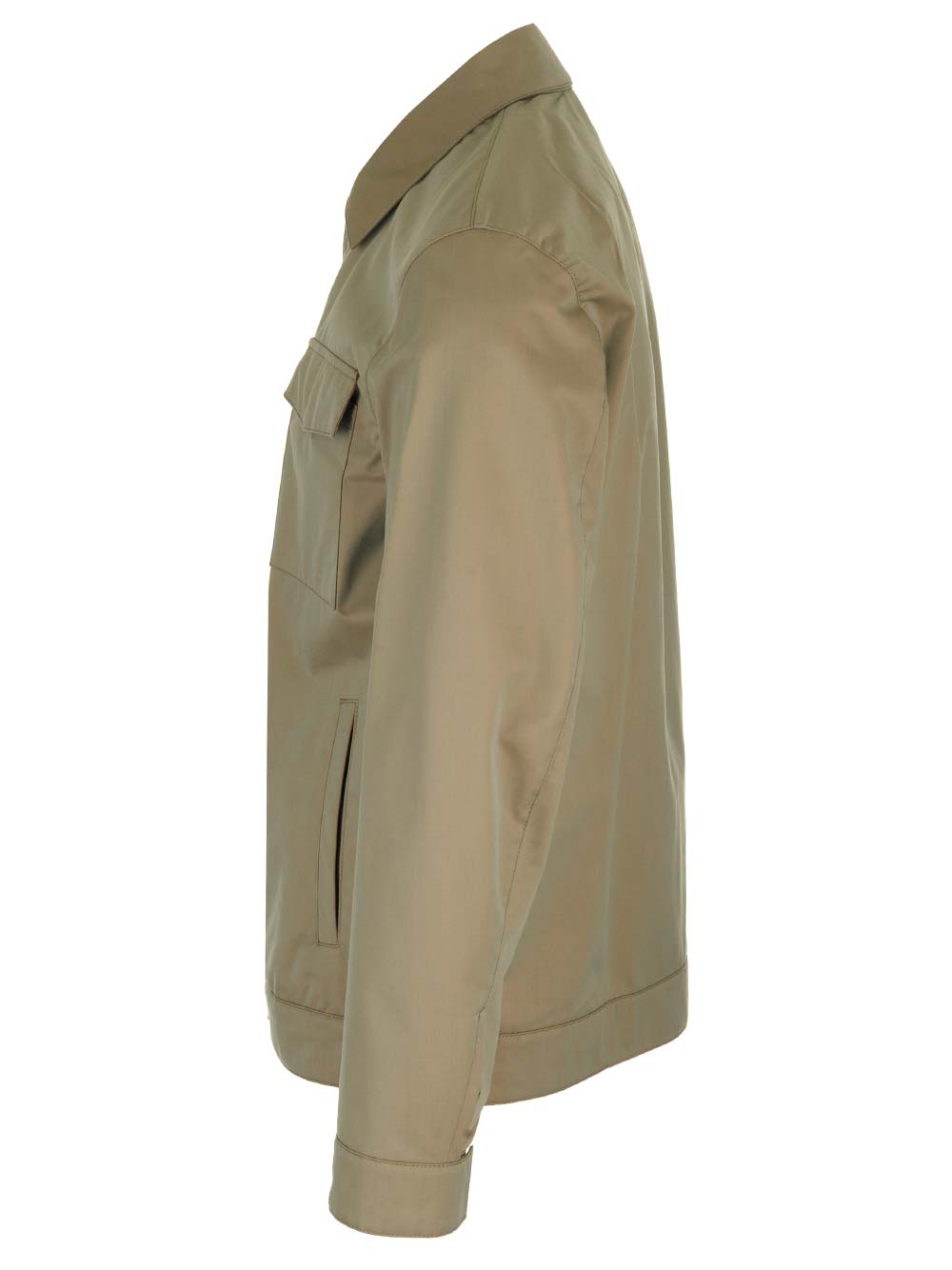 Fay Cotton Field Jacket Jackets - Green | 73ae52f1e64dda44a3b0ed0047c76e8f99919d31