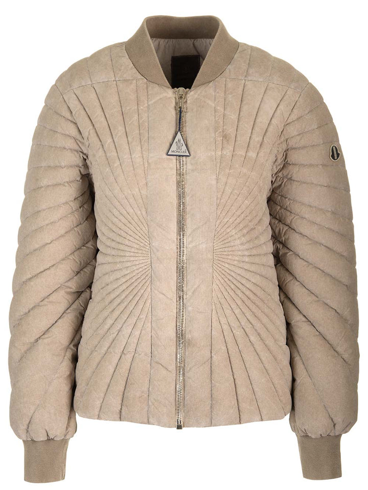 Moncler X Rick Owens Radiance Flight Coats - Beige | a3d2fc11b0a80ce1e9f6afa34868082daceb7031