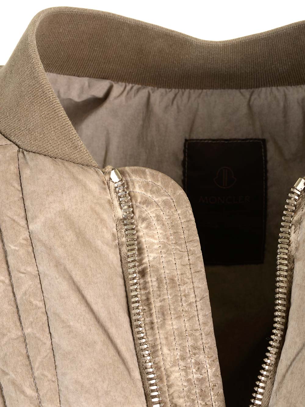 Moncler X Rick Owens Radiance Flight Coats - Beige | 1b76865b2bfa9003dccea4e9c3959197c67c1afc