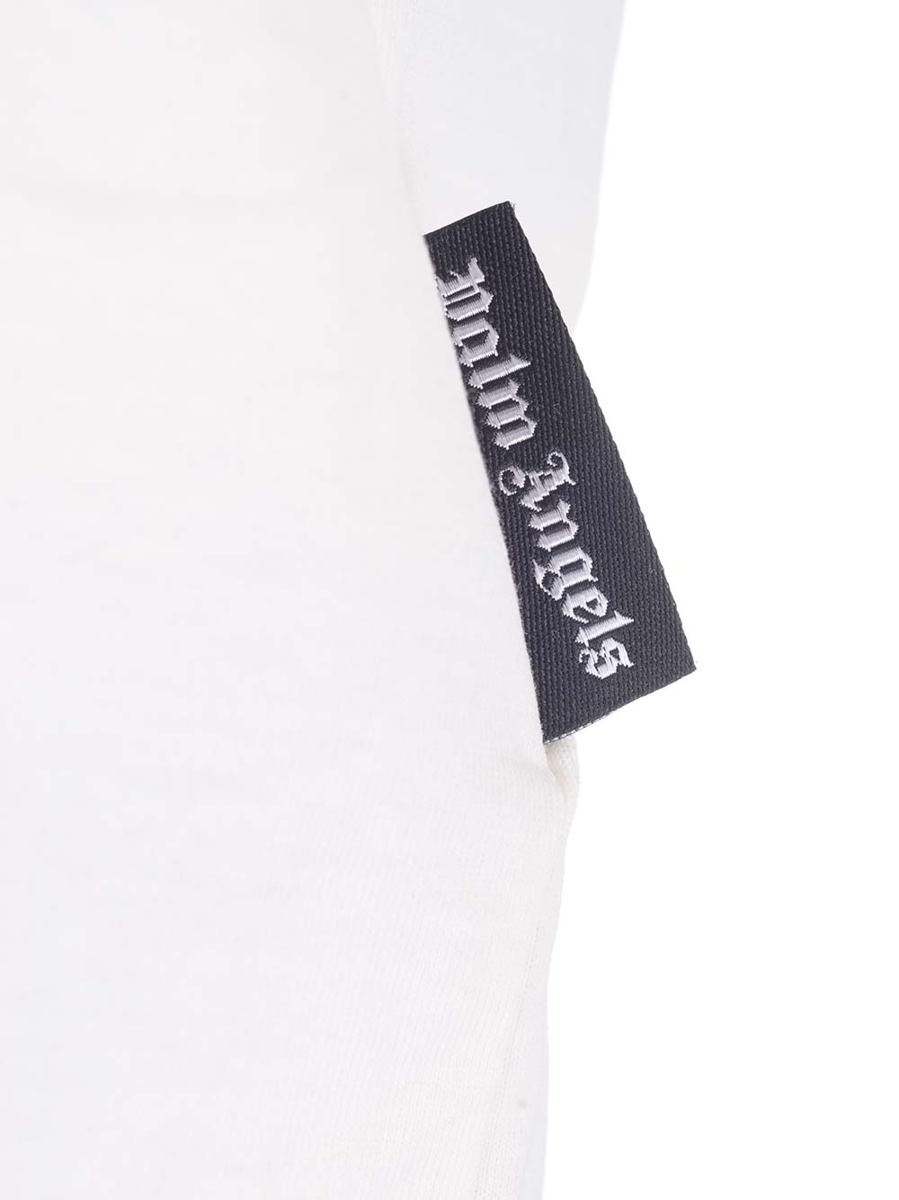 Palm Angels White  With Monogram T-Shirt - White | bcb20e2dfae828fdce18b983b1c57660b5df2a67