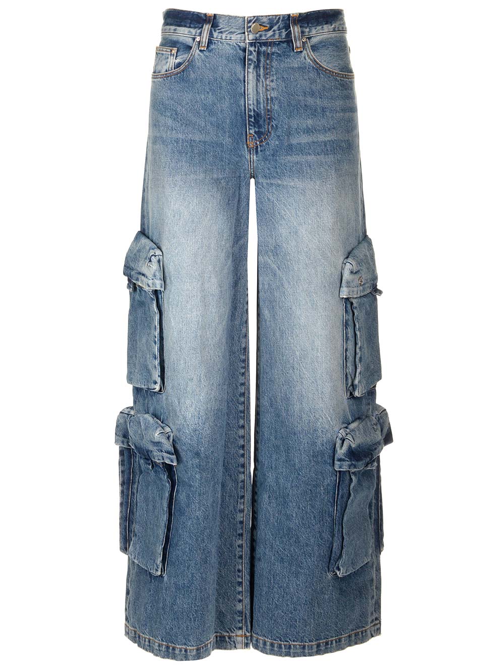 Amiri Cargo Jeans - Blue | 09ec3c0cd49f45420a5004c35173db9e1945a6f5