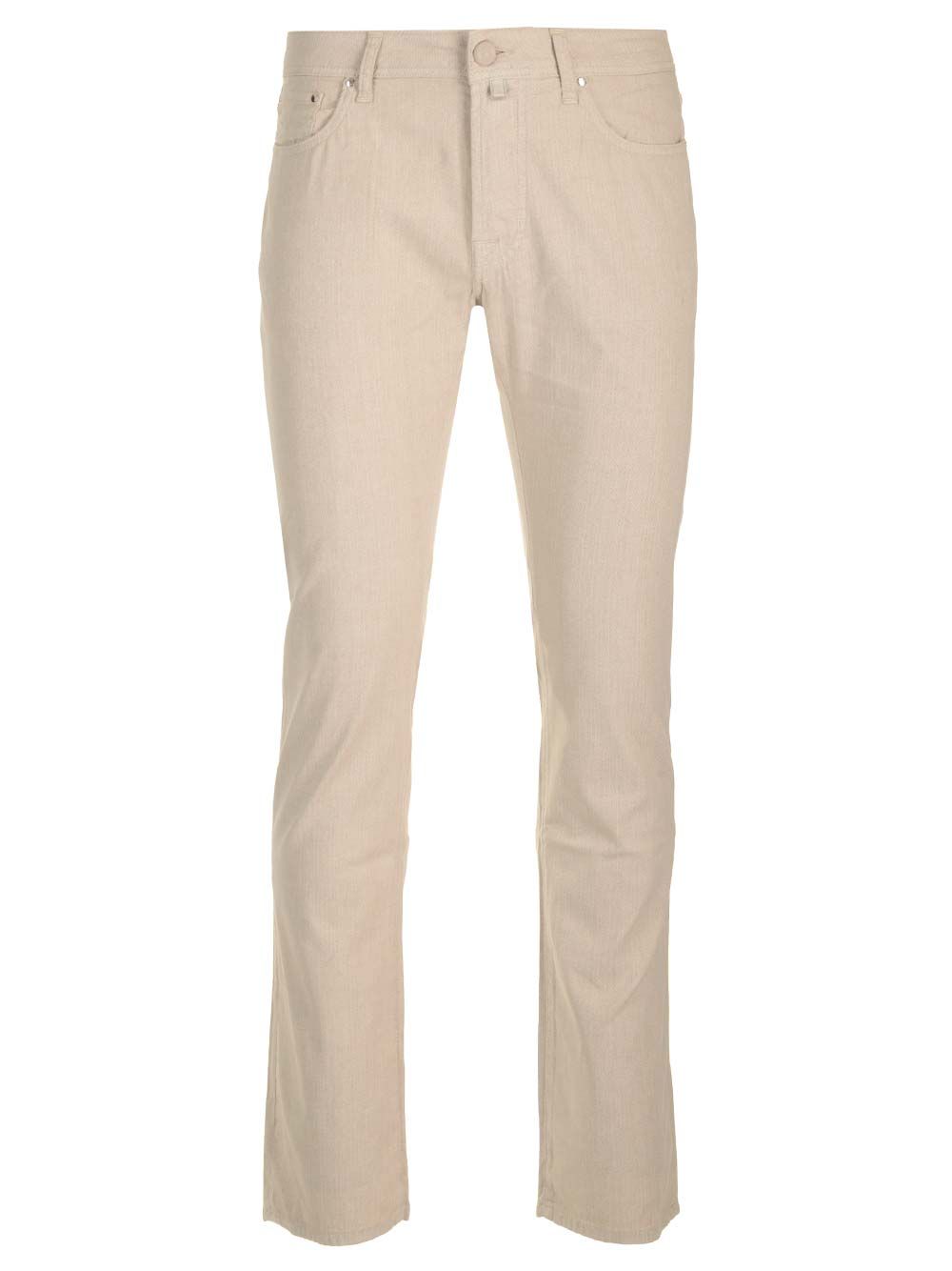 Jacob Cohen Barb Trousers - Beige | 0c9fe1c017186e08e9efe0e8603fff6503969628