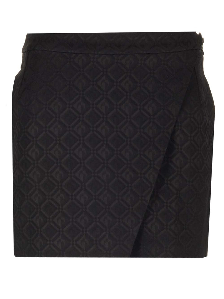 Marine Serre Moon Diamant Skirts - Black | e553e22a8b2e94bef682e73810dccb0f74daa14f