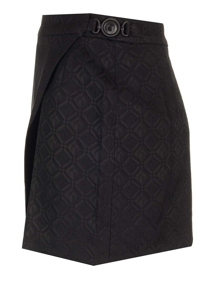 Marine Serre Moon Diamant Skirts - Black | c162f95bdc77fd6b49142f8c49b3d36e4858bd56