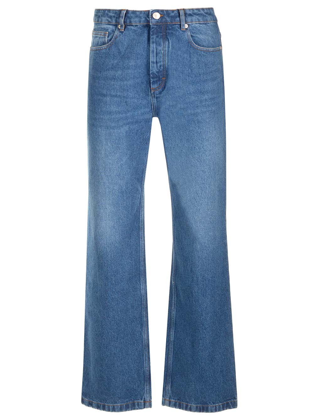 Ami Straight Leg Jeans - Blue | 8815baa8609814eb8da43f347a12c4006f2ec80d
