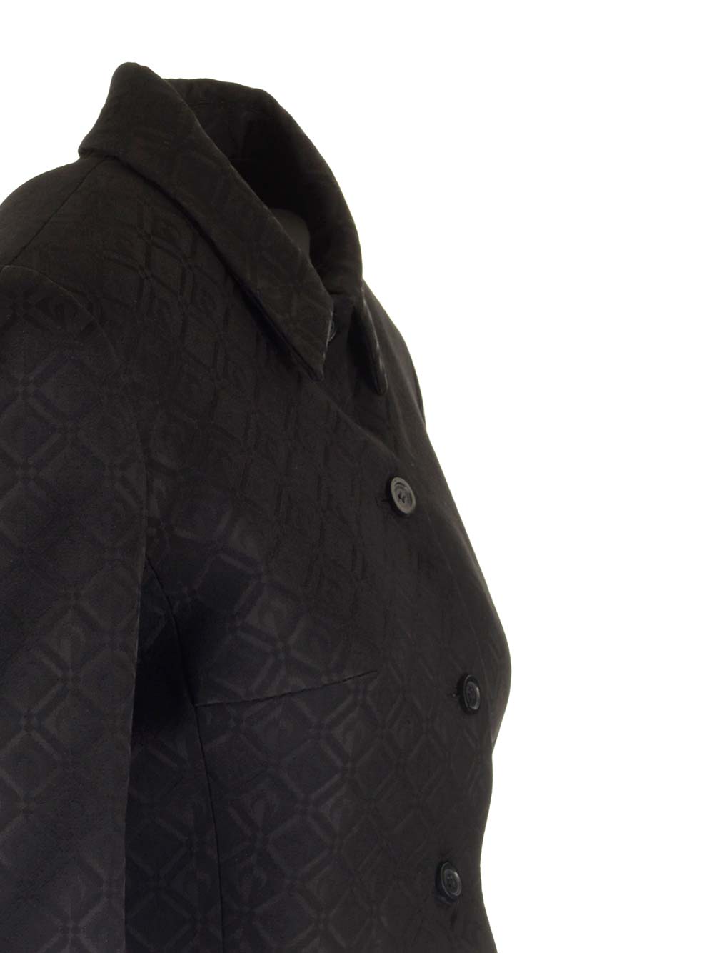 Marine Serre Moon Diamond Jackets - Black | 920abaf9b4d9a9614a9ef944a1b813d1fe076422